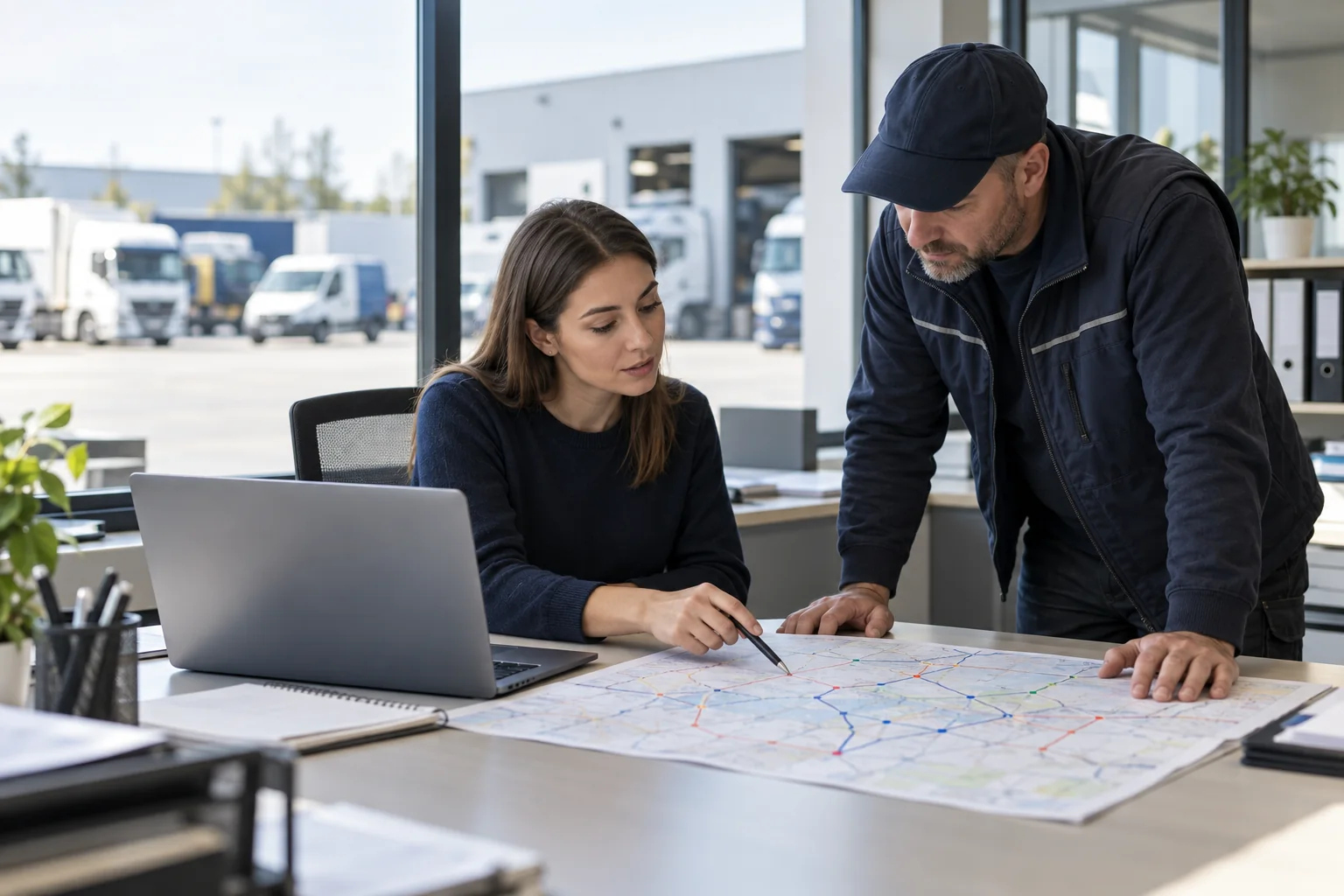 Transporto ir logistikos darbuotojų paieška — profesinė darbo aplinka
